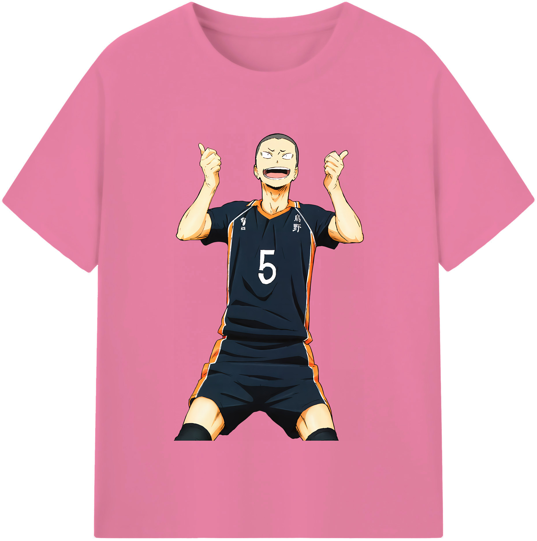 （画像用） ハイキュー!! Haikyu!! 綿100％半袖Tシャツ（フロントプリント）